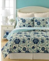 Martha Stewart Collection Bedding, Suri Flowers Twin Quilt