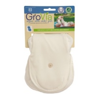 GroVia Certified Organic Cotton Soaker Pad 2 Pack