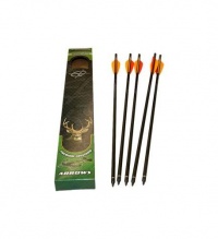 Barnett Outdoors Carbon Crossbow 20-Inch Arrows with Field Points (5 Pack)