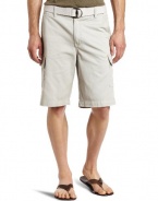 Kenneth Cole New York Men's Cargo Short, Stone, 36