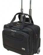 Ricardo Beverly Hills Bel Aire 16 Inch Rolling Business Brief Case, Black, 13 X 16 X 8.25