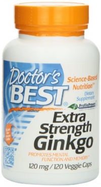 Doctor's Best Extra Strength Ginkgo (120 mg), 120-Count