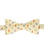 Two if by sea. This patterned bowtie from Countess Mara takes you on an instant seaside vacation.