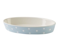 Spode Baking Days Blue Oval Bake and Serve Dish