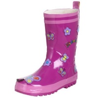 Kidorable Rain Boots for Kids & Toddlers (Size 5T - 2K) - 1K - BUTTERFLY