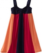 Little Ella Girls 2-6X Skylar Dress, Navy, 5/6