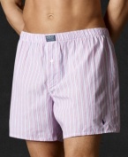 Classically styled, this boxer offers everyday comfort, made of the finest 100% rungspun cotton.