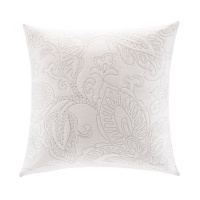 Harbor House Lynnwood Square Pillow, 18 by 18-Inch, Off White