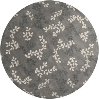 Area Rug 8x8 Round Transitional Blue Gray Color - Surya Artist Studio Rug from RugPal