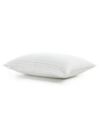 Look forward to a healthy night's rest with Martha Stewart Collection's Allergy Wise down pillow, featuring EcoDown fill that keeps allergies at bay. Also features a smooth, 300-thread count Egyptian cotton cover for a luxurious night's sleep.