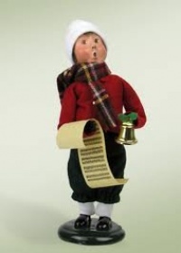 Caroling Boy Figurine