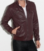 G by GUESS Vladimir Faux-Leather Jacket