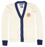 Polo Ralph Lauren Men USA Olympic Team 2012 Logo V-Neck Sweater Cardigan