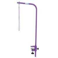 Master Equipment Aluminum Pet Grooming Arm with Clamp, Purple