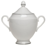 Wedgwood Signet Bone China Platinum Sugar Bowl