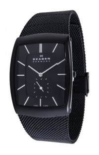 Skagen Men's 915XLBSB Steel Matte Textured Mesh Accents Watch