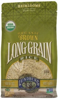 Lundberg Organic Long Grain Brown Rice, 32-Ounce (Pack of 6)