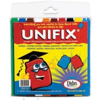 Unifix Cubes; Assorted Colors; 100 Piece Set; no. DD-225