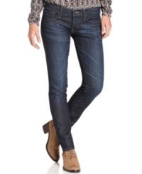 In a classic dark wash, these Lucky Brand Jeans straight-leg jeans are your go-to denim staple!