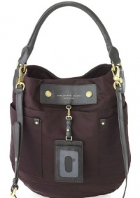 Marc Jacobs Preppy Nylon Hobo Bag in Carob Brown