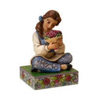 Disney Traditions designed by Jim Shore for Enesco Belle Figurine 4.25 IN