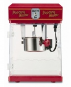 These popping kernels really know how to put on a show! With a classic movie theater look and feel, this popcorn maker churns out loads of the light, fluffy treat in a flash. Five-year limited motor warranty. Model WPM25.