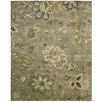 Nourison Jaipur Ja41 8'3 x 11'6 Silver Area Rug