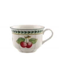 Comprised of four distinctive designs, Villeroy & Boch's French Garden is more than a dinnerware and dishes pattern – it's a chance for you to express your personal taste. This breakfast cup is beautifully designed to mix and match with any French Garden pattern you choose.