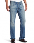 True Religion Men's Bobby Snake Eyes Straight Jean