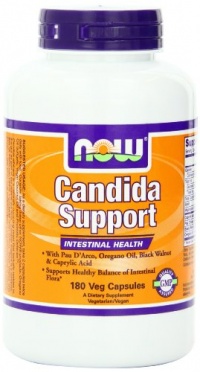 Now Foods Candida Support Formula, Veg-capsules, 180-Count