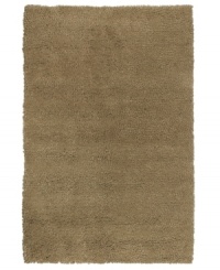 Nothing creates a more luxurious foundation than a rich, felted wool rug in a soothing tan hue. This plush piece features an undeniably soft hand, created with the finest hand-woven New Zealand wool.