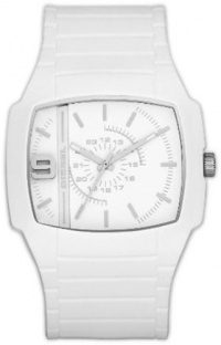 Diesel Men's DZ1383 White Color Domination Analog White Dial Watch