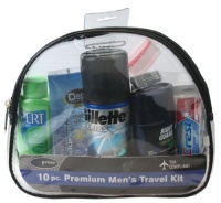 Handy Solutions, 10 pc. Premium Men's Travel Kit