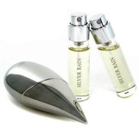 Silver Rain by La Prairie Purse Spray 3 X 0.25 oz / 7.5 ml Eau de Parfum EDP Spray