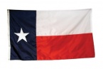 America's Flag Company SF3X5NOTX1 3-Foot by 5-Foot Nylon Texas State Flag with Appliqued Star and Sewn Components