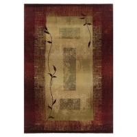 Sphinx by Oriental Weavers Generations 544X Vine Area Rug - Red Size - 7.10 x 11 ft.