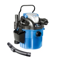 Vacmaster VWM510 Wall Mount Wet/Dry Vacuum Powered by Industrial 2-Stage Motor with Remote Control, 5 Gallon, 5 Peak HP