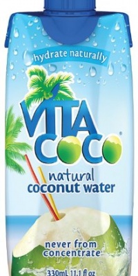 Vita Coco 100% Pure Coconut Water, 11.1-Ounce Containers (Pack of 12)