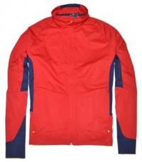 RLX by Ralph Lauren Men Full-zip Jacket (L, Red/navy)