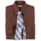 Geoffrey Beene Solid Sateen Dress Shirt