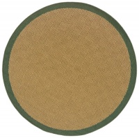 Oriental Weavers Sphinx Lanai Beige/Green Border Rug Round 7'10