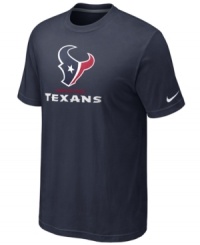 From the pre-game to after-party, show off your Houston Texans pride in this NFL football t-shirt from Nike.