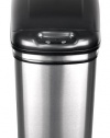 NST Nine Stars DZT-24-1 Infrared Touchless Automatic Motion Sensor Lid Open Trash Can, 6.3-Gallon