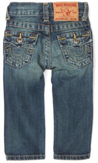 True Religion Baby-boys Infant Jack Slim Fit Jean, Medium Phoenix, 6-12 Months