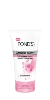 Pond's luminous clean daily exfoliating cleanser, 5oz