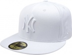 MLB New York Yankees White on White 59FIFTY Fitted Cap