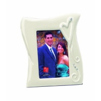 Russ Modern Elegance Wedding Frame, Horizontal, 4 by 6-Inch