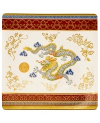 The Year of the Dragon will be a memorable one with Villeroy & Boch serveware. Rich with Chinese symbolism, like clouds for good luck and a gold medallion for success, this exquisitely crafted plate is something to give and to cherish.