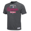 St. Louis Cardinals AC MLB Property Of Short Sleeve Team Issued T Shirt by Majestic