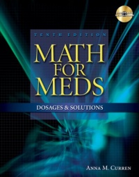 Math for Meds: Dosages and Solutions